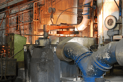 Tubes can be used for monitoring for chemical hazards in steelmaking and shipbuilding.