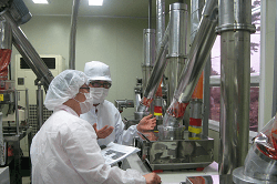 Tubes can be used for monitoring for relevant chemical hazards during production processes.