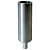 225-01-03 Calibration Adaptor, for Aluminium cyclones. Allows 1/4 inch ID Tygon tubing to be attached to the cyclone for simple calibration.