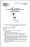 LeadSense Swab Kit Instructions LeadSense Swab Kit Instructions