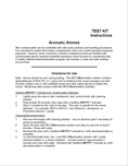 Manual for Spill Decontamination Kit for Aromatic Amines