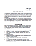 Manual for Spill Decontamination Kit for Aliphatic Isocyanates