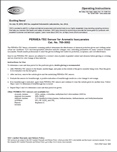 PERMEA-TEC Pads for Aromatic Isocyanates Instructions