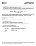 PERMEA-TEC Pads for Aliphatic Amines Instructions