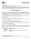 PERMEA-TEC Pads for Solvents Instructions