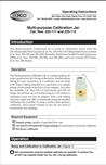 Calibration Jars Instructions