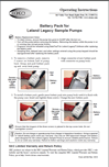 Leland Legacy Battery Pack Manual