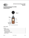 SoundCHEK ESSENTIAL Sound Level Meter Manual