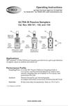 ULTRA III 690-101/103/104/106 Instructions