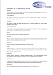 SKC Glossary of Air Sampling Terms