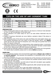 How To Use Sorbent Tubes