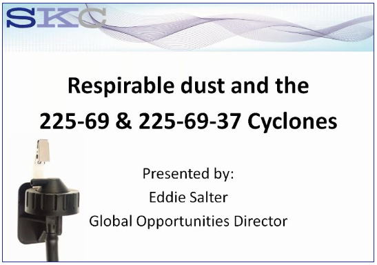 The correlation between respirable dust and its measurement using SKC Cyclones.