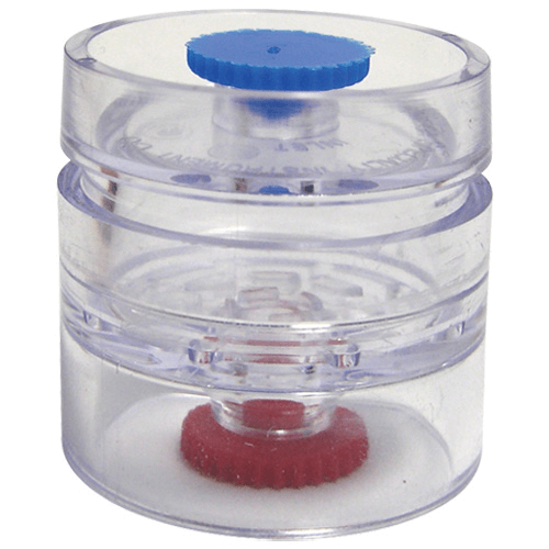 225-2050LF cassette blank, 2 piece clear styrene, 25mm diameter 225-2050LF cassette blank, 2 piece clear styrene, 25mm diameter