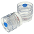 225-3-01 Pre-loaded Mixed Cellulose Membrane (MCE) Filters in 3-piece clear plastic cassette, diameter 37mm, Pore Size 0.8 µm