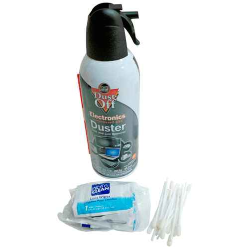 770-305 Cleaning Kit, includes dust-free air canister, swabs and lens tissue 770-305 Cleaning Kit, includes dust-free air canister, swabs and lens tissue
