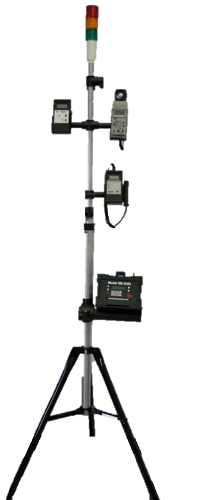 770-814 Tripod Stand, includes holder for HAZ-SCANNER IEMS, 1 to 1.5 m (3 to 5 ft) 770-814 Tripod Stand, includes holder for HAZ-SCANNER IEMS, 1 to 1.5 m (3 to 5 ft)