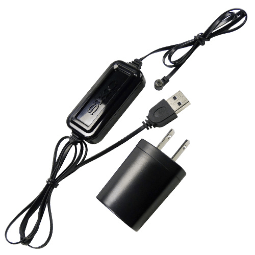 220-300A Single Charger for Pocket Pump TOUCH with power cable and USB magnetic single charger cable