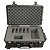 224-910 Pelican Deluxe Hard-Sided Five Pump Case which is watertight, airtight, dustproof and crushproof. It has wheels for easy transport and a retractable handle for AirChek XR5000 pump