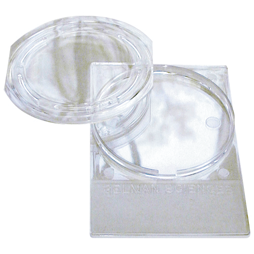 Petri Dish Slide for filter transport