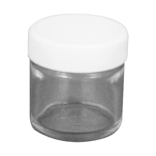 Glass jars for chemical analysis