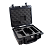 224-916 Hard-Sided Single Dosemeter Kit Carry Case which is watertight, airtight, dustproof and crushproof