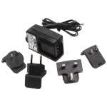 Single Charger 100-240 V with UK/EU/US/AUS mains plugs