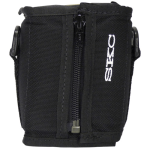 Noise-reducing Black nylon pouch with adjustable waist belt and shoulder strap (2-cell Li-Ion)