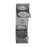 Single Impinger Holder adapted for AirChek TOUCH pump, suitable for glass impingers only,