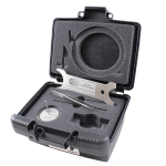 Filter Handling Kit Includes SureSeal Cassette Opener, stainless steel filter lifter and non-serrated flat-tip forceps in a convenient carry case