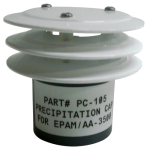 Precipitation Cap, prevents rain and mist directly entering the sensor