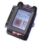 The AirChek TOUCH has highly visible alarm LEDs
