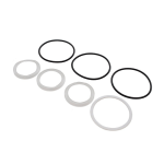Replacement O-ring, Retainer, and Spacer Set, includes 4 filter retainer rings, 9 O-rings, and 1 PTFE spacer ring