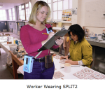 Worker wearing Split2