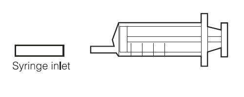 Stage 2 - Attach the syringe inlet to the syringe